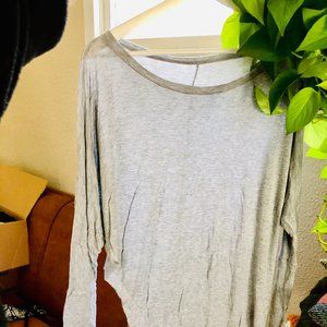 Light Gray Bat-wing Dress/Tunic